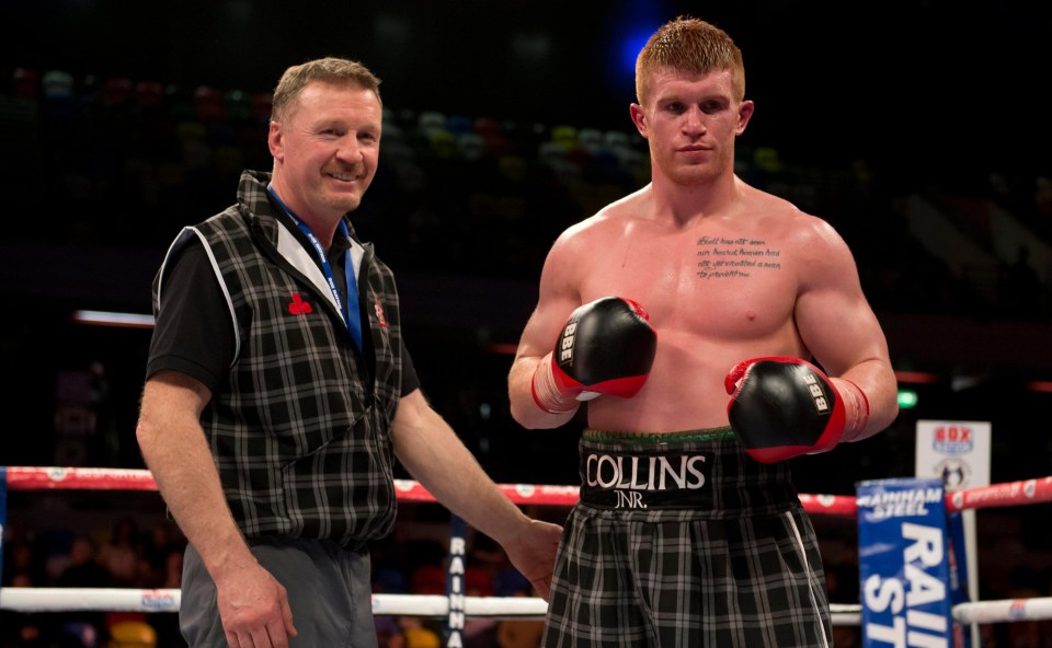 Collins is getting back in the ring for a big-money rematch