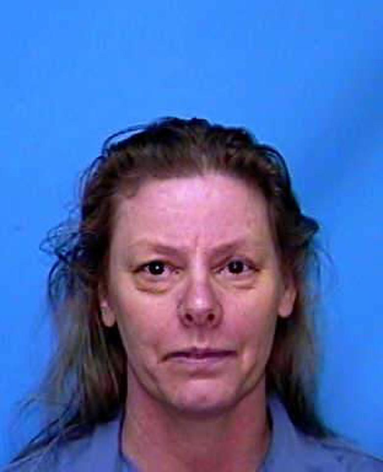  Aileen Wuornos seen in a police mugshot taken after she was captured having killed seven men