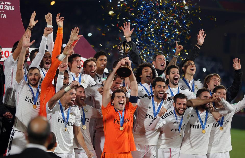  Real Madrid became world champions with victory over San Lorenzo in 2014