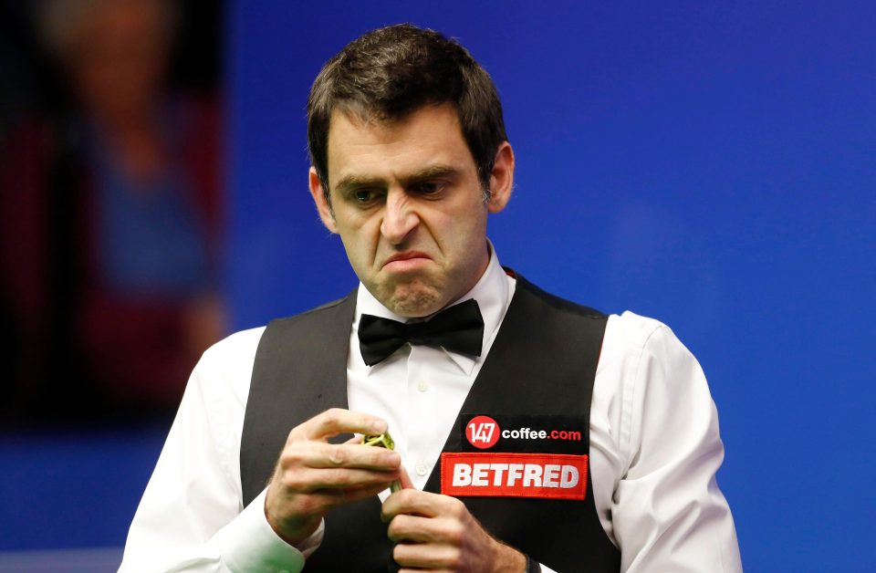  Ronnie O'Sullivan has revealed he went for treatment between his first and second round matches at the 2016 World Championships