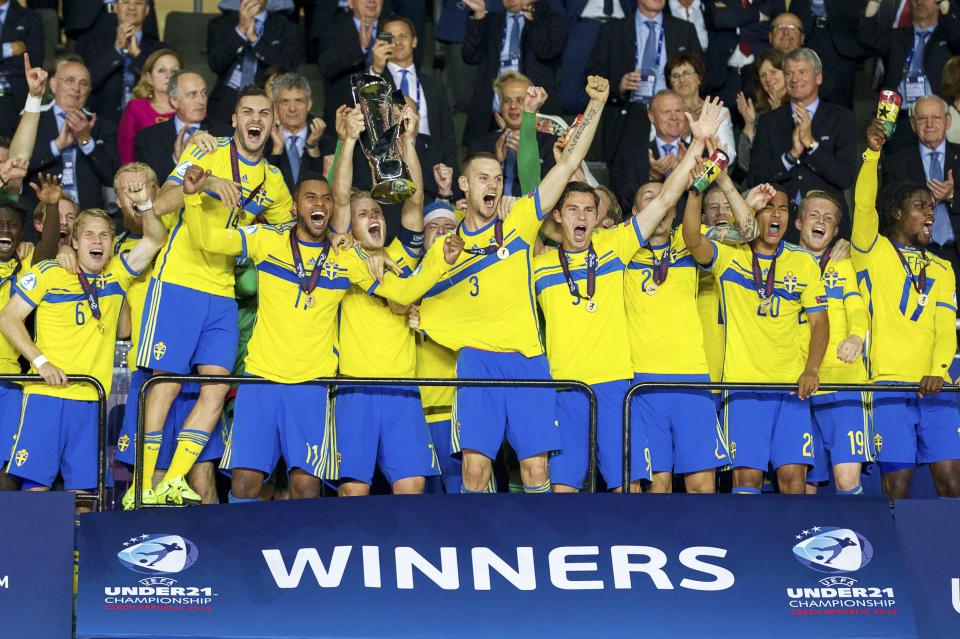 Victor Lindelof's Sweden won European Under-21 Championship in 2015