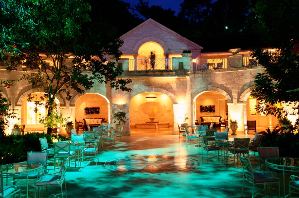 Sandy Lane, a luxury hotel resort in St. James, Barbados that is popular with footballers 