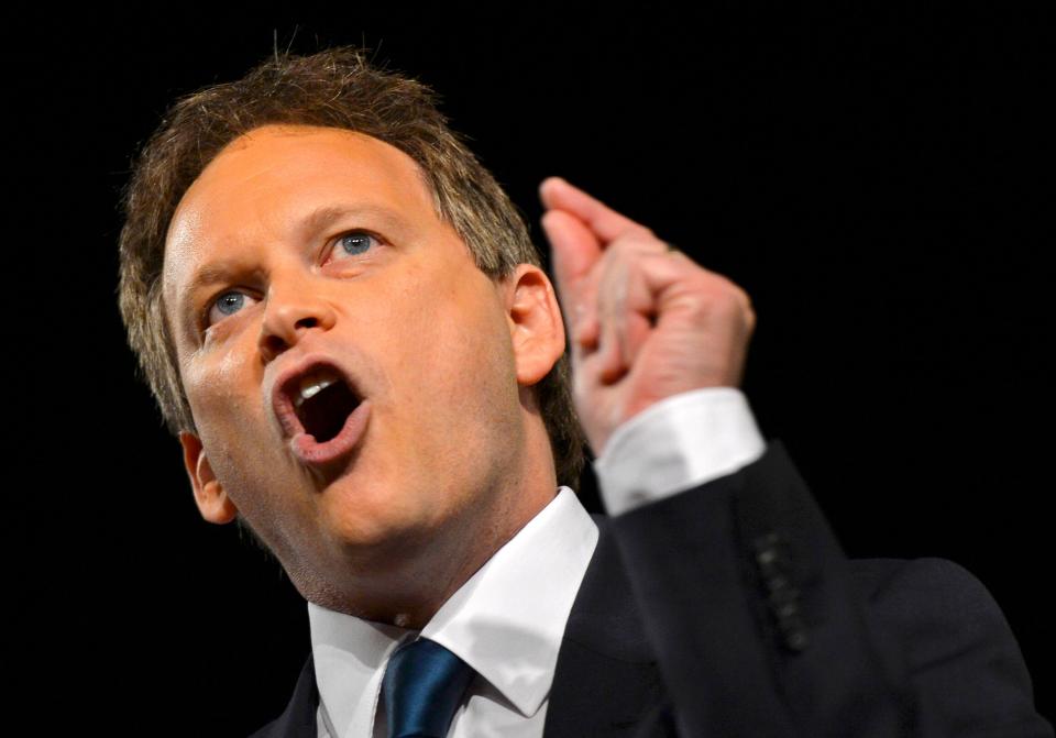  Ex-Tory chair Grant Shapps was one of the Tory MPs who demanded the pay cap be abandoned