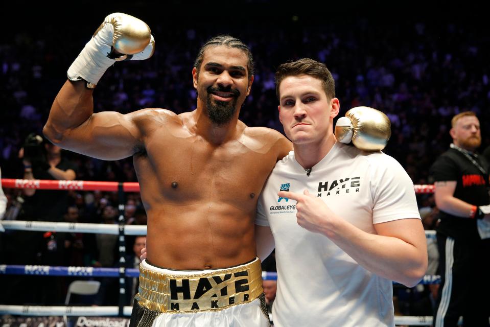  David Haye has split with trainer Shane McGuigan after the latter advised him to quit