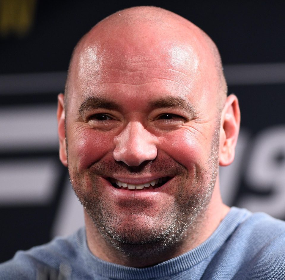  Dana White...looking for five million hits