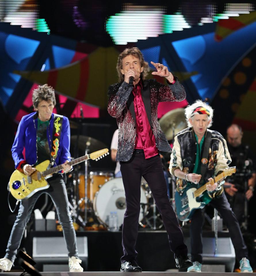  The Stones perform in Havana, Cuba in 2016