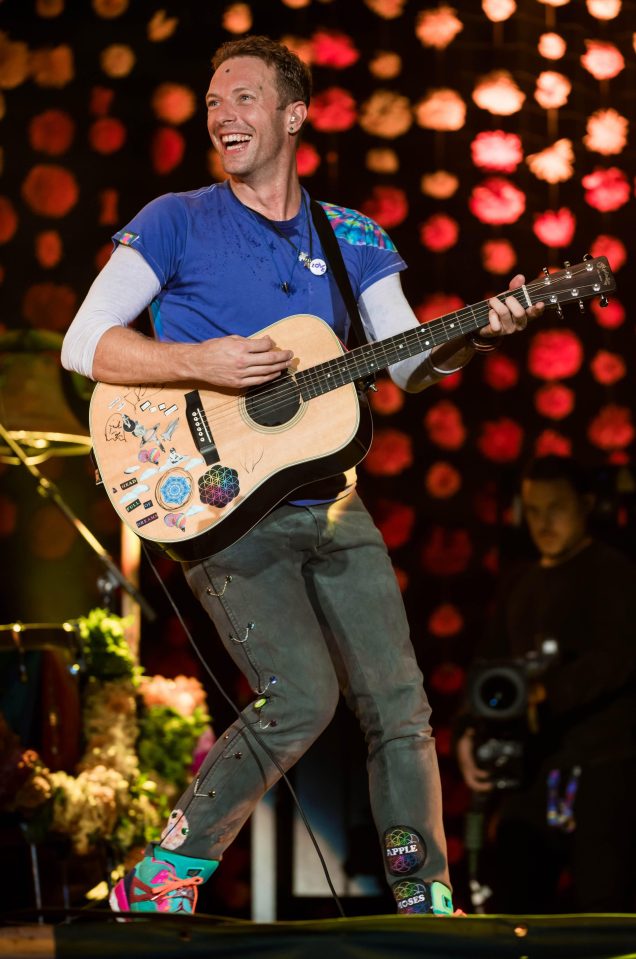  Chris Martin is single and making the most of it