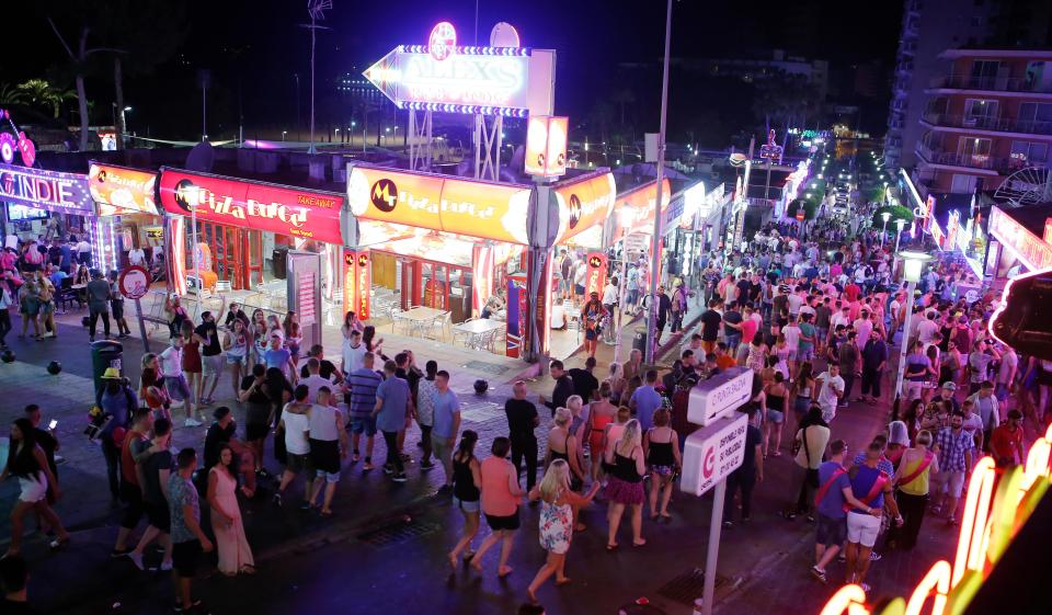  Spanish authorities are cracking down on unruly behaviour in Magaluf