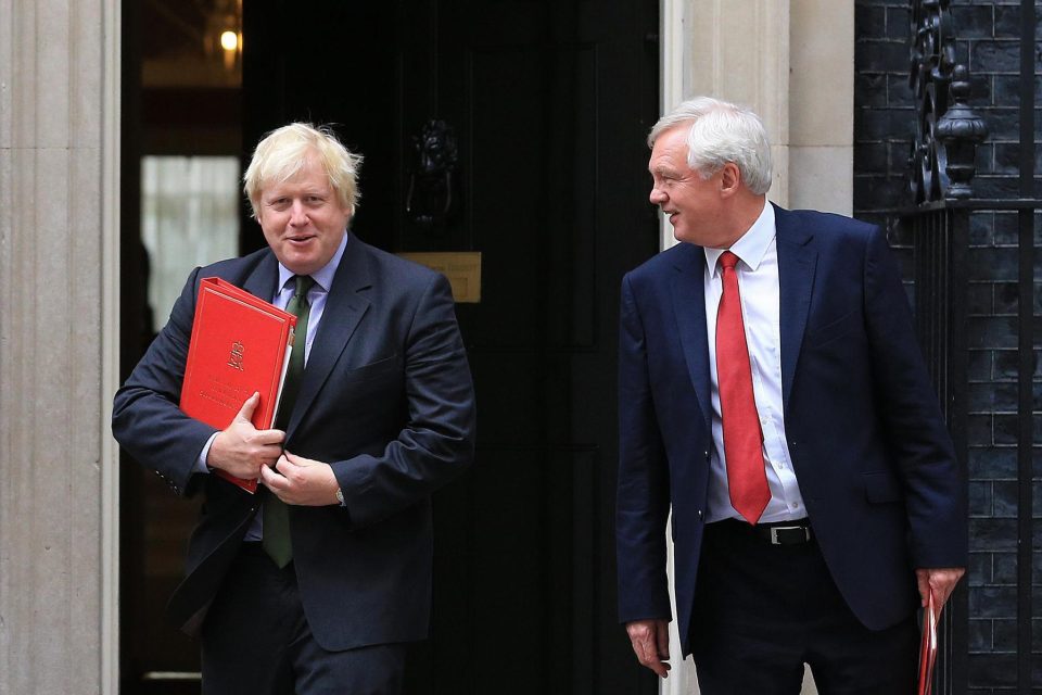  Both David Davis and Boris Johnson are reported to be urging the Prime Minister to hold off on making promises of more cash to the EU