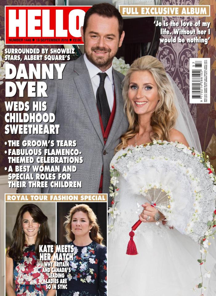 Danny and Jo got married last September 