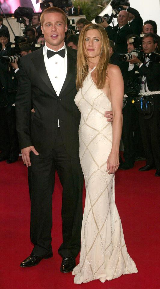 Brad was married to Friends star Jennifer Aniston until 2005 