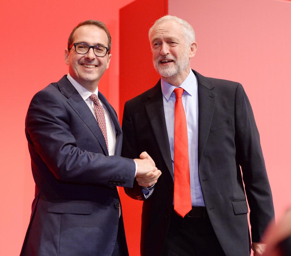  Owen Smith MP is back in the cabinet after a fraught 2016 with Corbyn