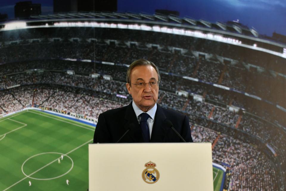  Florentino Perez has defended Cristiano Ronaldo and wants him to stay