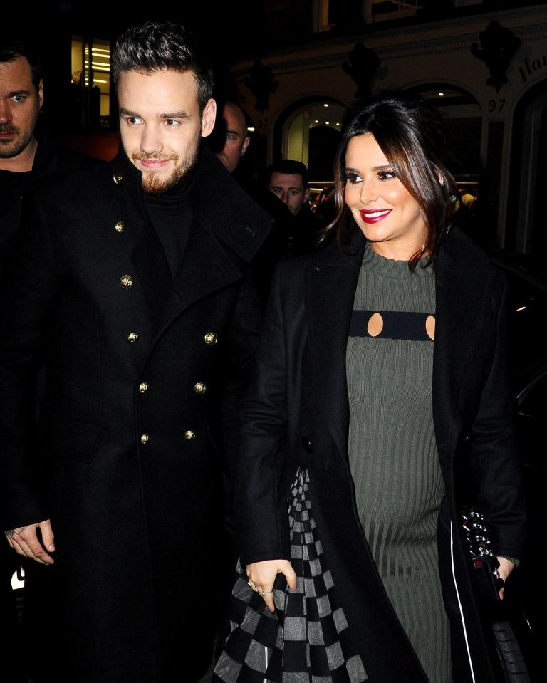  Cheryl's advice to Liam was: 'Bigger is better'