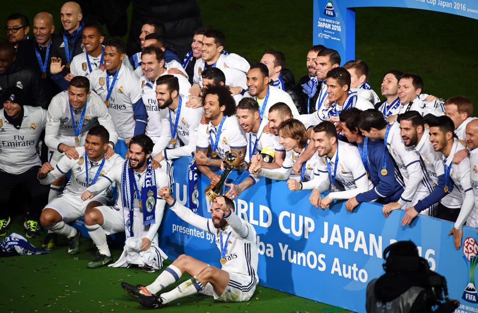  Fabio Coentrao was an unused substitute for the 2016 Fifa Club World Cup final