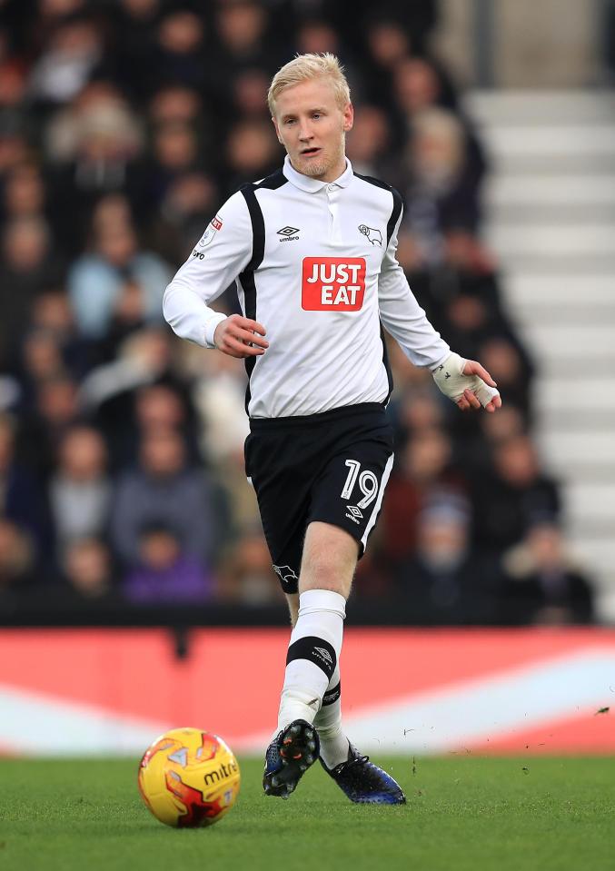 Arsenal and Liverpool are two of the clubs that have been monitoring Will Hughes progress