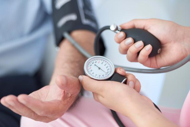 Men with higher BMIs were also found to have high blood pressure - a risk factor for stroke