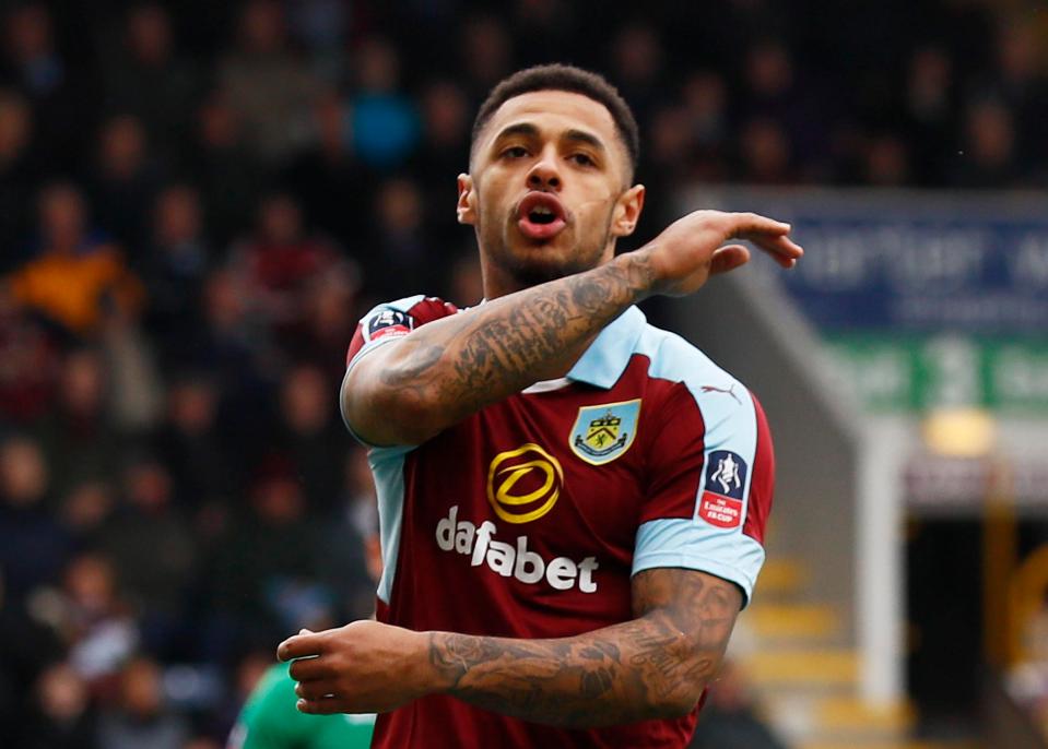  The Burnley striker netted ten goals last season