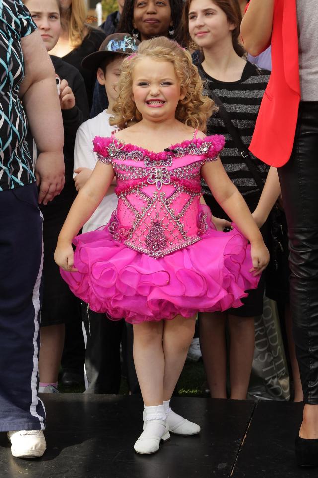  Alana Thompson, who is more commonly known as Honey Boo Boo, who shot to fame in Toddlers and Tiaras