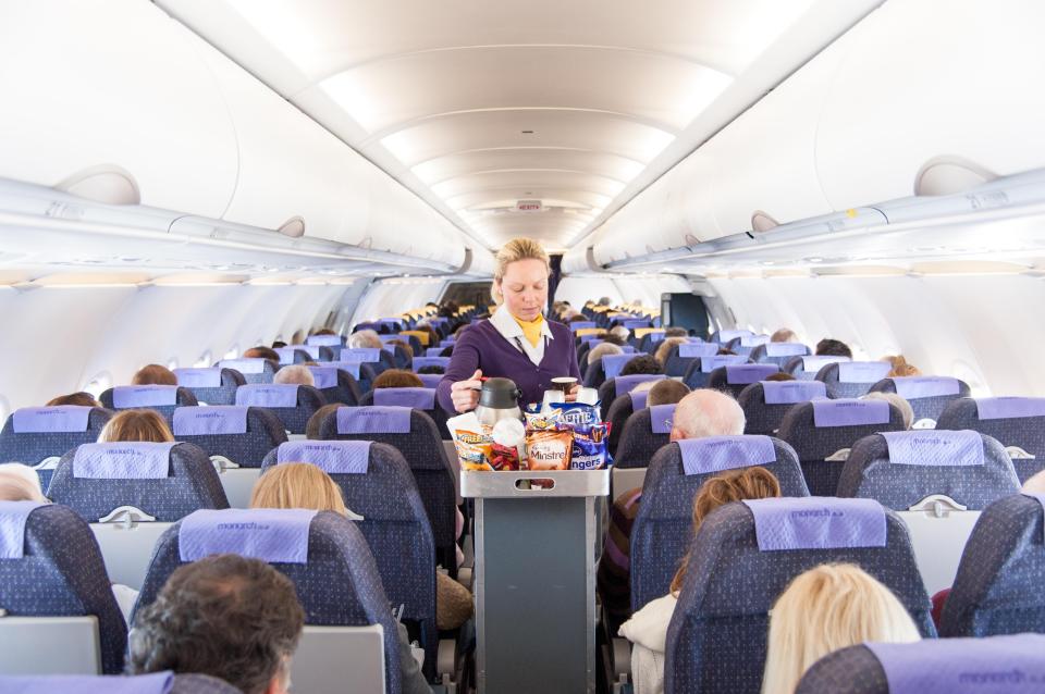  Crew juice is usually made on-board the plane with leftovers and then consumed on the layover