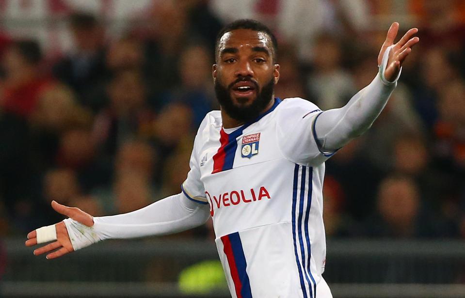  Arsenal will have to pay £48.7m plus £10.6m in add-ons for Lyon's Alexandre Lacazette