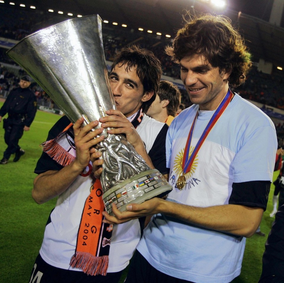 The defender won the 2004 Uefa CUp at Valencia and later managed them for six months