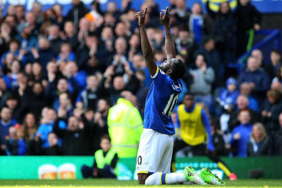 Romelu Lukaku scored a superb 25 Premier League goals in 2016-17