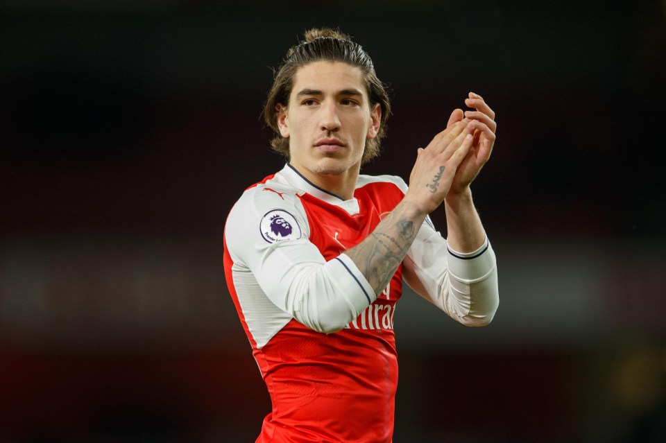 Bellerin could end up giving £22,500 is he plays every minute until the final