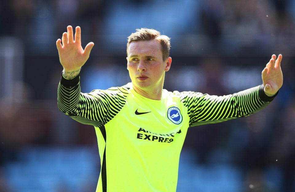  David Stockdale is a free agent after refusing top sign new Brighton deal