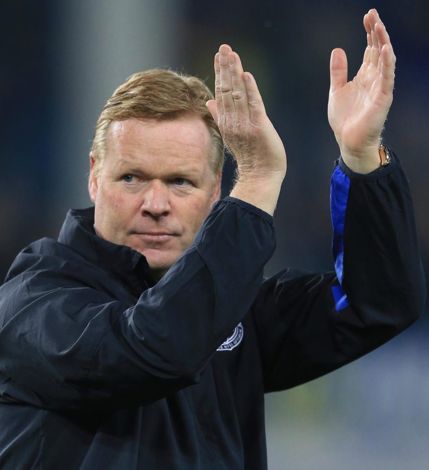 Everton boss Ronald Koeman has been busy in the transfer market