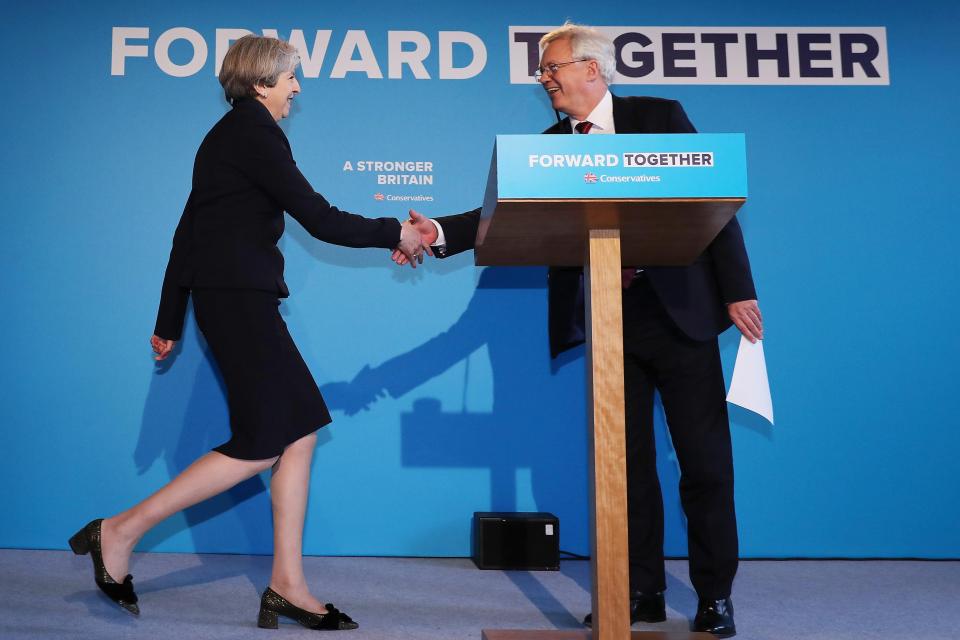  Theresa May and Brexit Secretary David Davis have worked on their negotiating tactics for almost a year in government