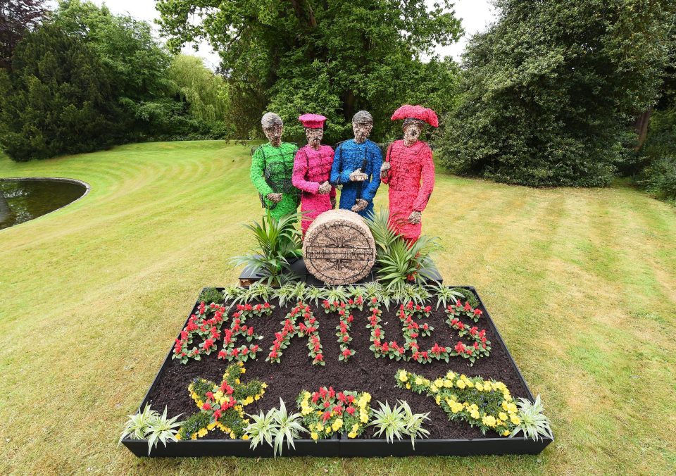  Chiswick House and Gardens put together this tribute for the iconic British band