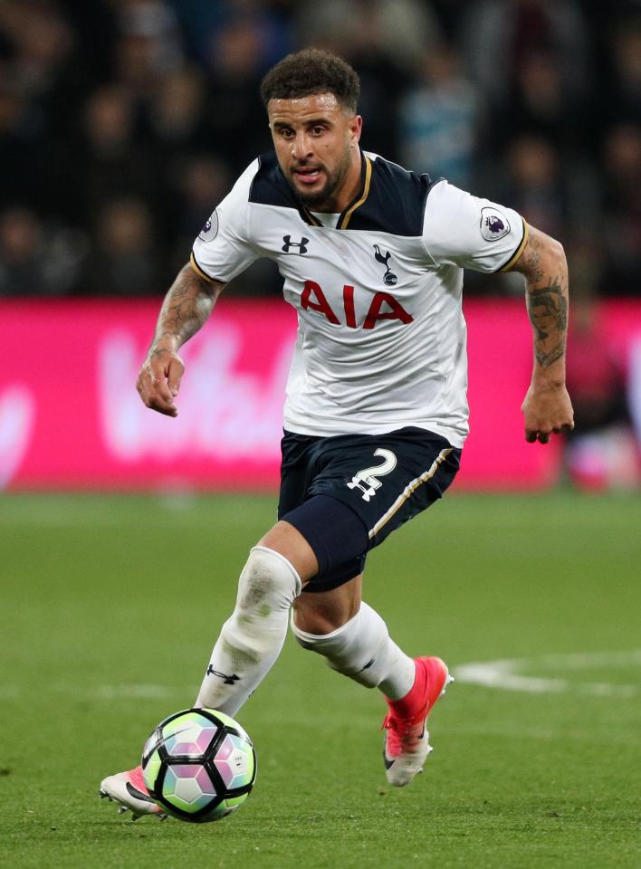 Kyle Walker has been at Tottenham for eight years but wants to move closer to his family in Sheffield