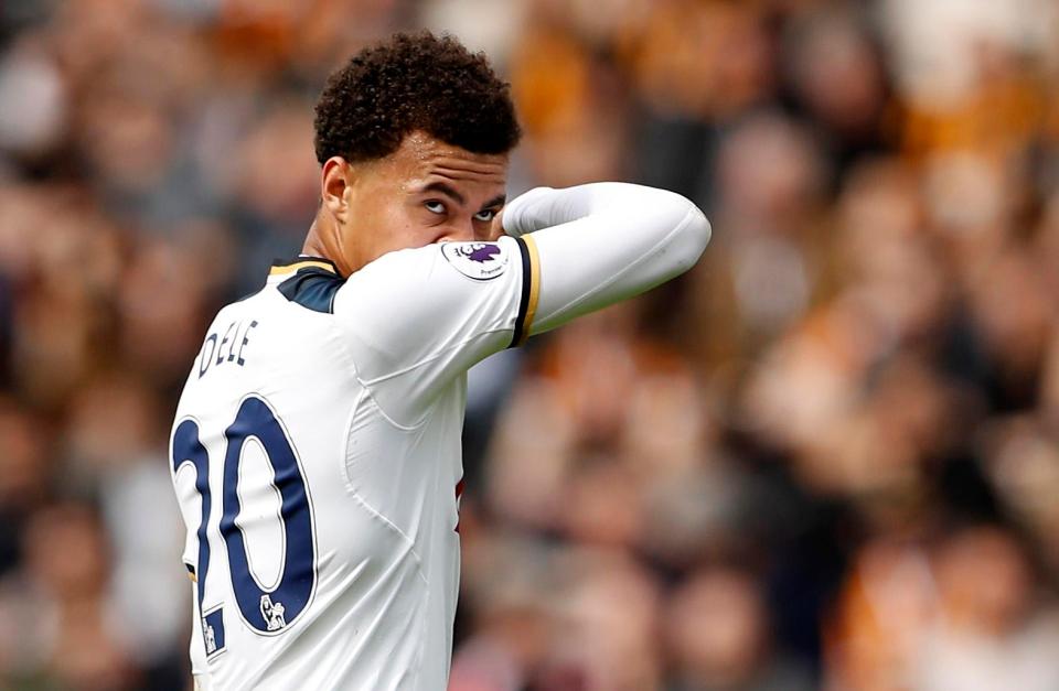  No midfielder scored more goals than Dele Alli in Europe's top five leagues this season