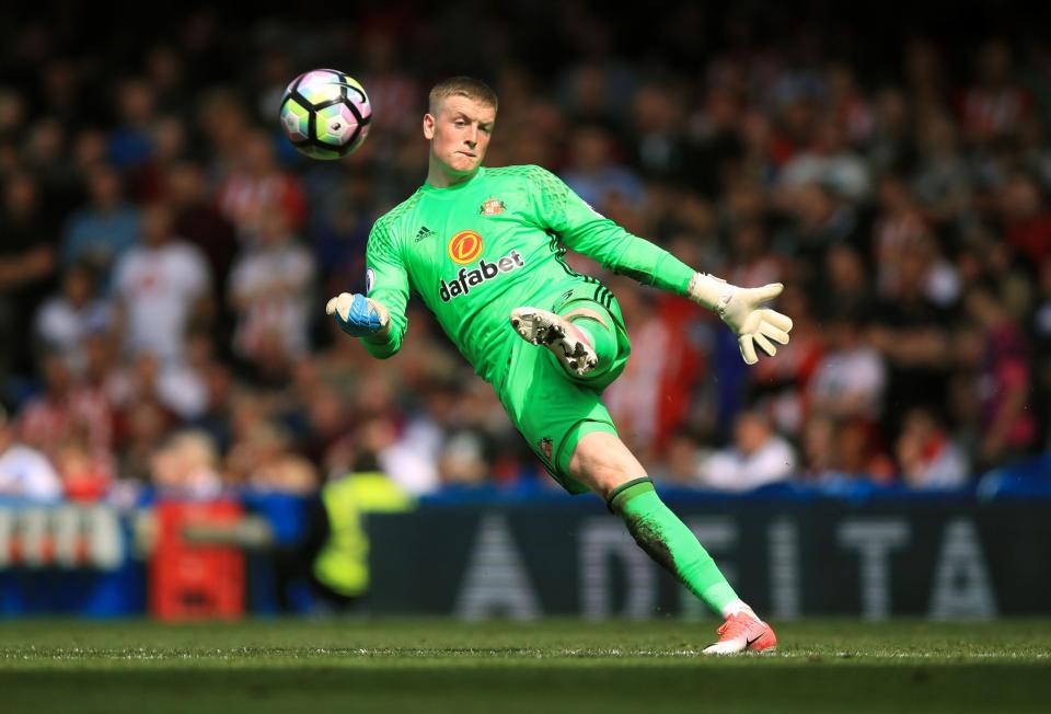 Jordan Pickford is also a target for West Ham and Everton