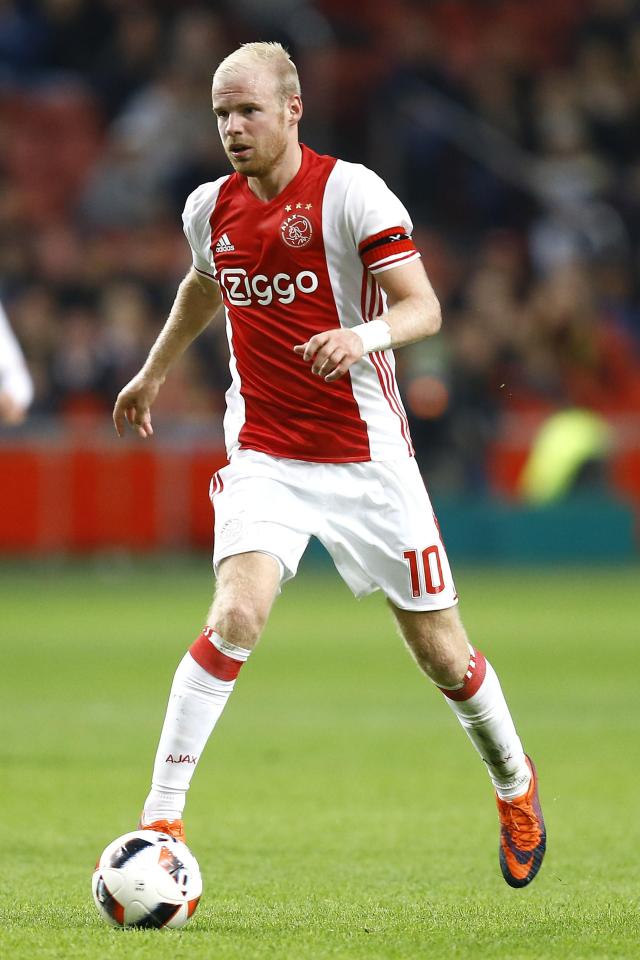  Davy Klaassen could be set for a move to Everton