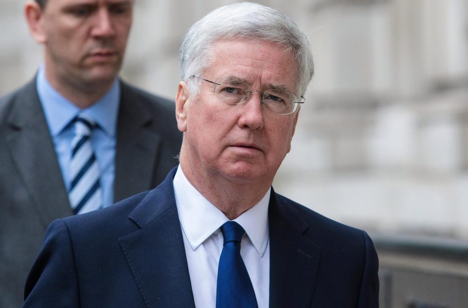  Michael Fallon said the Conservatives have a lot in common with the DUP