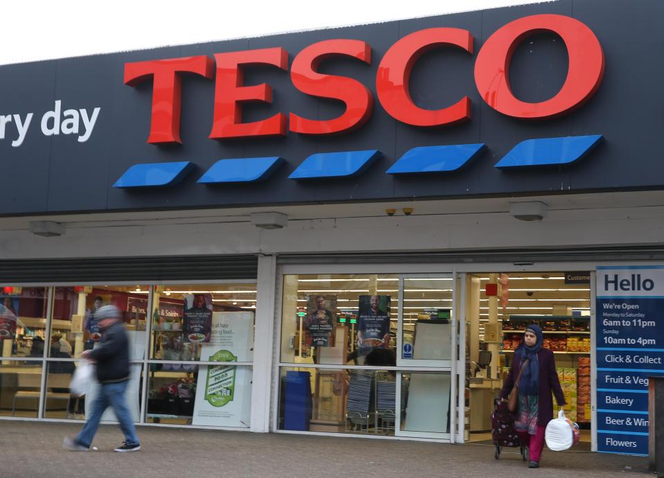 Tesco had the strongest performance of the big-four supermarkets