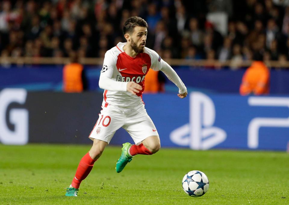 Manchester City have already completed signing of Bernardo Silva from Monaco