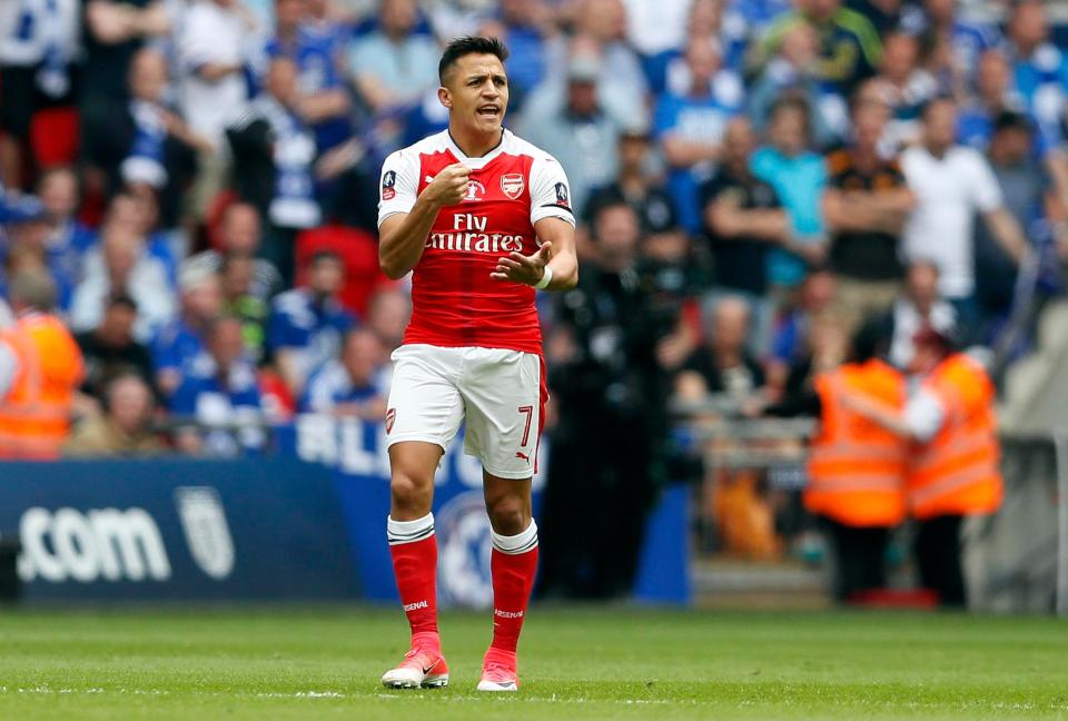  Alexis Sanchez is looking for £300,000 a week to stay at Arsenal