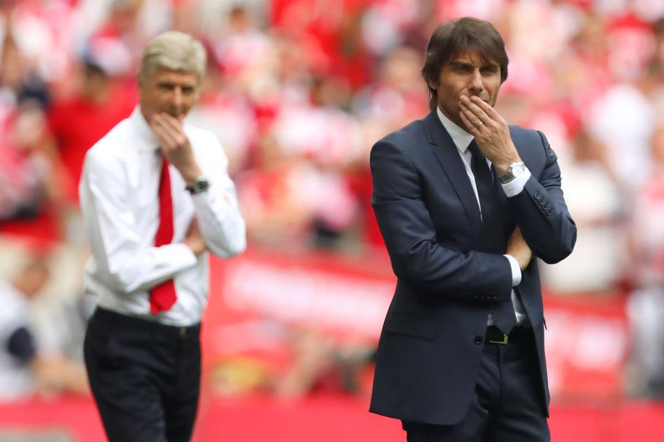  Antonio Conte and Arsene Wenger could be set for a war over the Ox