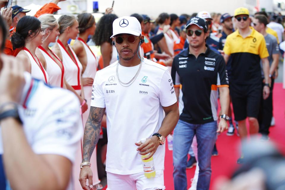  Lewis Hamilton has been told to get used to not being the fastest man on the grid anymore