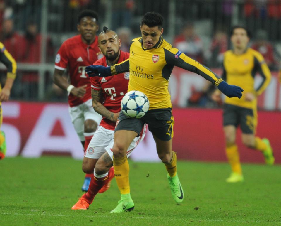 Bayern are ready to offer Alexis Sanchez £350,000-a-week to move to Munich