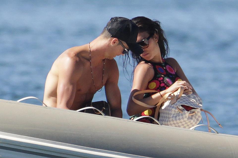  The couple are enjoying some time away after the conclusion of the La Liga season