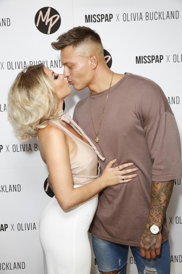  She was joined by her hunky boyfriend Alex Bowen