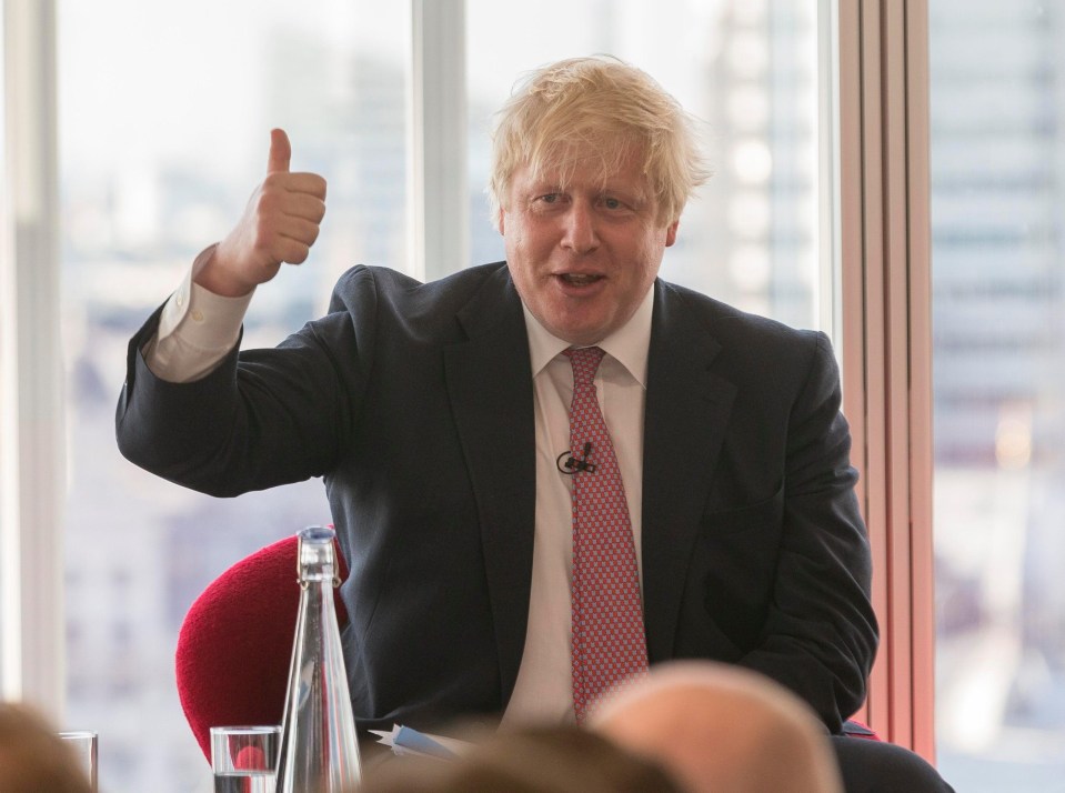 Boris Johnson today defended the claim that Britain pays £350million to the EU