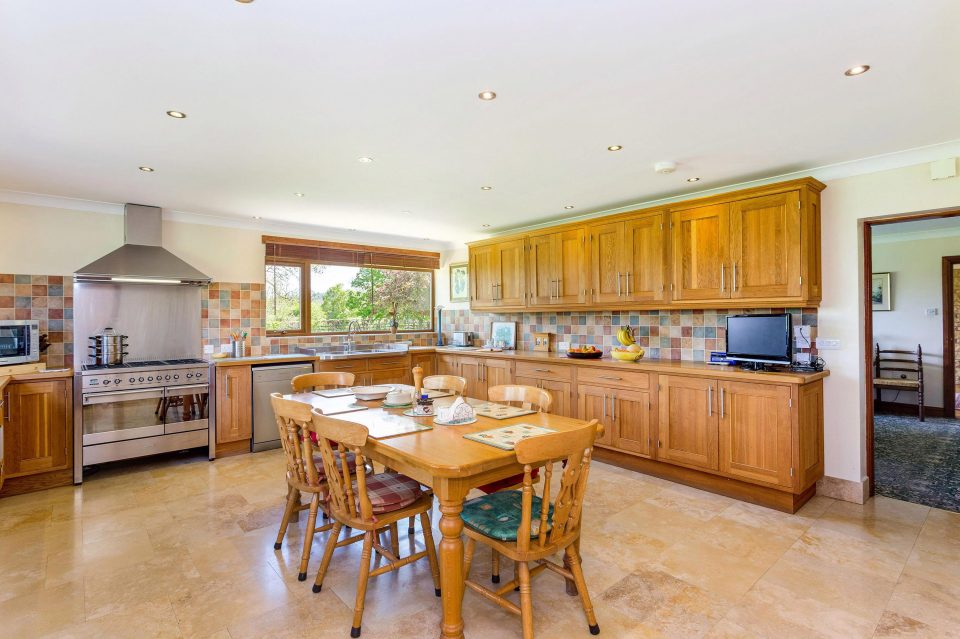  The kitchen at the house, which was previously owned by a pal of Stones guitarist Brian Jones