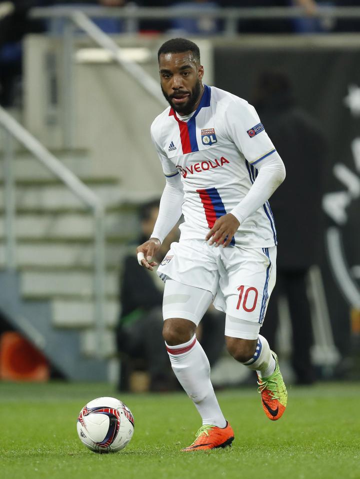  Arsene Wenger has been trailing Lyon hotshot Alexandre Lacazette