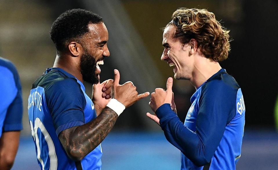 Alexandre Lacazette and Antoine Griezmann have both been the subject of transfer rumours