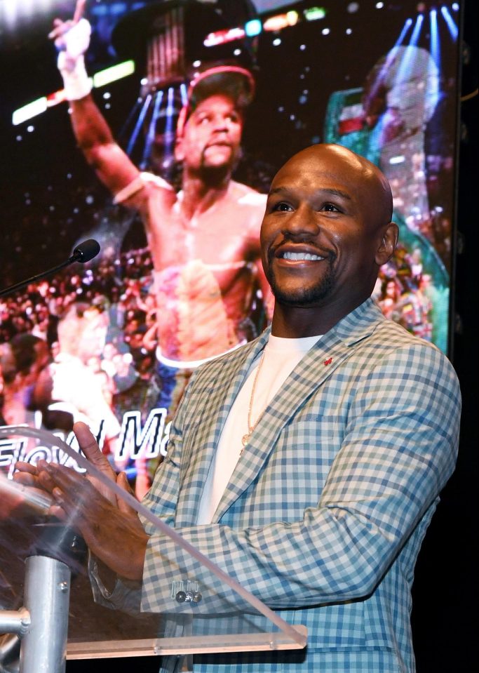 Floyd Mayweather's promotion company has booked the MGM Grand out for a 'boxing event'